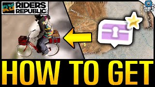 Riders Republic  HOW TO GET  FIND SECRET PIZZA DELIVERY RELIC  Fast amp Easy Guide [upl. by Ehav]