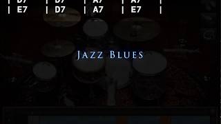 Jazz Blues Guitar Backing Track  A7 [upl. by Notnirt571]