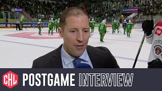 Postgame interviews Rögle Ängelholm  Frölunda Gothenburg [upl. by Nehemiah24]