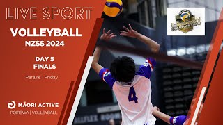 NZ Secondary School Volleyball Championships 2024  Finals  Court 2 [upl. by Anitsyrc842]