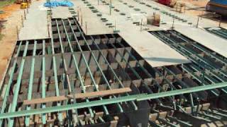 220Ft Deck Barge Construction Project Part 1 [upl. by Arthur]