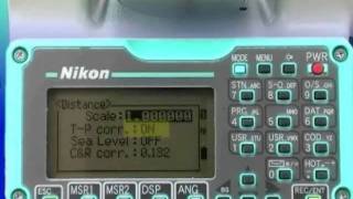 Total Station 12  Nikon NPL 352 Setting and Leveling  Initial Settings [upl. by Gibson90]