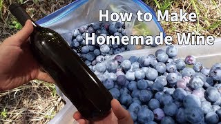 How to Make Homemade Wine [upl. by Ilwain526]