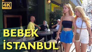 Istanbul Bebek Walking Tour 4K UHD  Bebek Neighbourhood  istanbul vlog [upl. by Htebazila629]