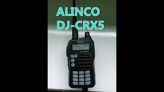 ALINCO DJ CRX5 [upl. by Amadeo]