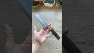 Japanese santoku knife restoration BEFORE and AFTER [upl. by Cohby748]