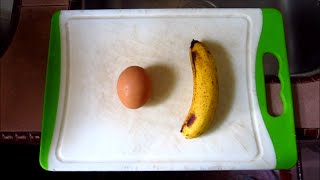 Easy Banana Egg pancake recipe [upl. by Derwood]