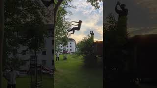 Ich hasse Bäume 🖕💥 backflip parkour freerunning [upl. by Catrina824]