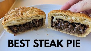 The Best All Butter Pastry STEAK PIE Review [upl. by Aveline]