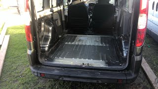 Fiat Doblo microcamper conversion in 12 minutes [upl. by Aicnorev783]