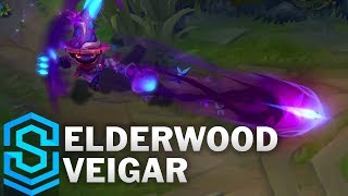 Elderwood Veigar Skin Spotlight  PreRelease  League of Legends [upl. by Haelak34]