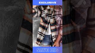 Elevate Every Look Sweet amp Rugged Plaid Shirt – Your Essential Fashion Companion [upl. by Mays332]