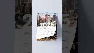 Wall Calendar 2025 photoshop descarga psd calendario en Adobe photoshop [upl. by Ynhoj343]