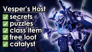 How To DESTROY Vespers Host ONE PHASE BOTH BOSSES Destiny 2 [upl. by Yerggoeg]