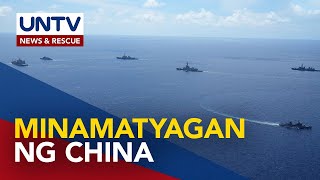 Chinese vessels namataan sa WPS kasabay ng joint military exercise ng PH AUS Japan at New Zealand [upl. by Boigie719]