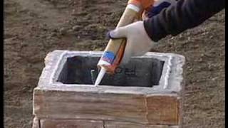 East West Stone Installation Video Pt 4 Ledgestone Columns [upl. by Terrene138]