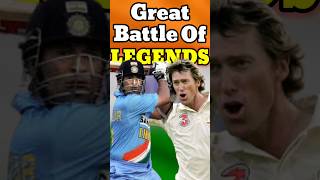 Dangerous Glenn McGrath vs Fearless Sachin Tendulkar cricket [upl. by Okram548]