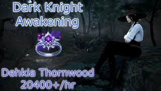 BDO  Dehkia Thornwood  Dark Knight Awakening  20400hr Lv2 [upl. by Agnizn279]