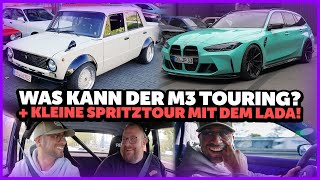 JP Performance  Was kann der M3 Touring  Spritztour mit dem LADA [upl. by Cottrell]