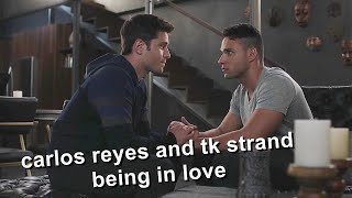 911 Lone Star » carlos reyes and tk strand being in love [upl. by Esenwahs]