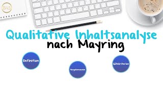 Qualitative Inhaltsanalyse Mayring ✅ Vorgehensweise amp Beispiele [upl. by Volding]