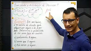 Distribuição de Poisson de probabilidade pela fórmula e pela tabela Exercícios [upl. by Kacey]
