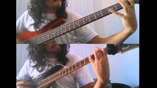 Brocas Helm  Cry Of The Banshee Guitar and Bass cover by Daniel Fauaze [upl. by Tuneberg]