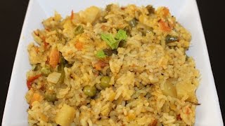 Vegetable Khichdi Recipe  Easy amp Quick Rice Dal Kichidi One Pot Meal Recipe [upl. by Amsirhc]