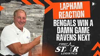 Dave Lapham Reaction  Bengals Win Damn Game  Baltimore Ravens Next [upl. by Aneek]