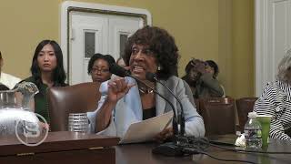 HILARIOUS Clip Shows Maxine Waters Getting LESSON on How Credit Scores Work [upl. by Llacam]