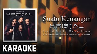 Kristal  Suatu Kenangan Karaoke Official [upl. by Myrilla423]