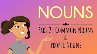 Nouns Part 2 Common amp Proper Nouns  English for Kids  Mind Blooming [upl. by Vachell987]