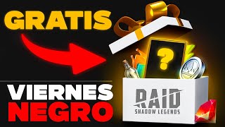 MEJORES ofertas del Black Friday 2023🎁Códigos promocionales Raid Shadow Legends🌞BONOS para todos [upl. by Ennaecarg]