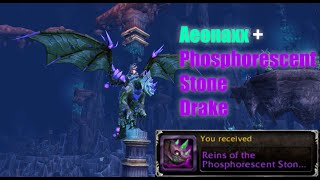 Aeonaxx Spawn  Phosphorescent Stone DrakeWOW Mount Drop [upl. by Noeht]