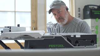 Features of the Festool CSC SYS 50 Table Saw [upl. by Comyns]