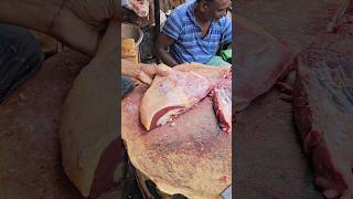 Awesome real deshi ox chest meat amp bone cutting smooth cutting skill in bd [upl. by Evey982]