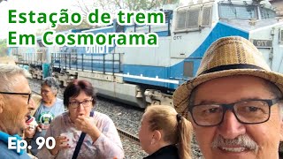 Kombi Tita  Delicioso encontro de motorhomes na estação de trem em CosmoramaSP [upl. by Ettore]