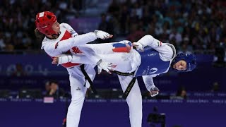 MARTON Viviana HUN vs PERISIC Aleksandra SRB  Gold Medal Contest W 67kg  Olympics2024 [upl. by Alyakim]