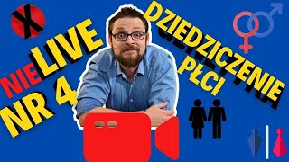 Dziedziczenie płci  Choroby sprzężone z płcią  Mutacje  Krzyżówki genetyczne  prawie Live 😉 [upl. by Jarad]