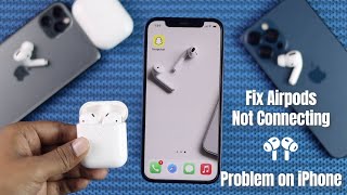 Airpods wont connect to iPhone Here’s Quick Fix [upl. by Ruosnam323]