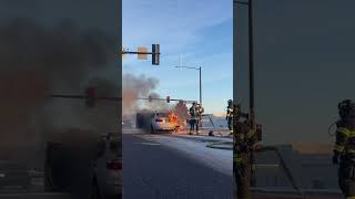 Arrival Video  Vehicle Fire [upl. by Vanna]