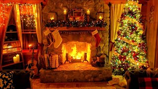 Relaxing Christmas Music ⛄ Traditional Instrumental Christmas Songs Playlist with A Warm Fireplace [upl. by Enar]