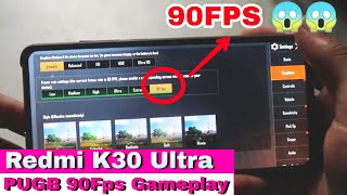 Redmi K30 Ultra PUBG 90Fps Gameplay  Redmi K30 Ultra PUBG 90fps game test [upl. by Idel]