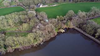 Short Drone Flight The Great Pond of Stubbing Wingerworth UK [upl. by Akerboom]