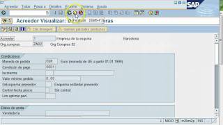 Transacción en SAP [upl. by Amathist]