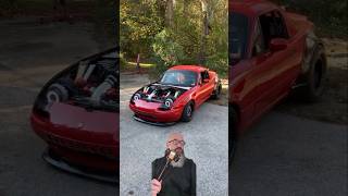 When a hairdresser wants to go FAAAAST TheGearheadCourt Miata Mazda LS Twinturbo Turbo [upl. by Fallon831]