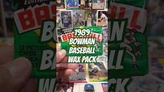 Ep37 1989 Bowman Baseball  Searching for a Griffey rookie baseballcards baseball [upl. by Kegan]