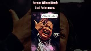 Surgam Withot Music  Best performance Nusrat Fateh Ali Khan [upl. by Gnouc]