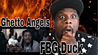 FBG Duck  Ghetto Angels Remix Official Video Reaction 🔥 [upl. by Accber]