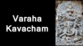 Sri Varaha Kavacham  Daily Prayers [upl. by Ahsekyt883]